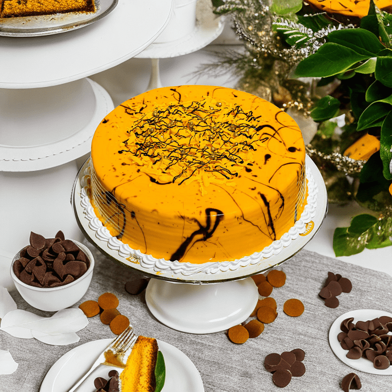 Mango Chiffon Cake